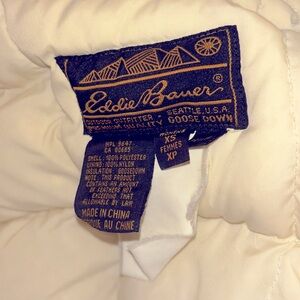 Eddie Bauer puffer jacket
